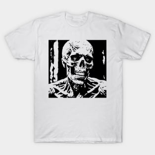 Die Cut Hollow Man T-Shirt